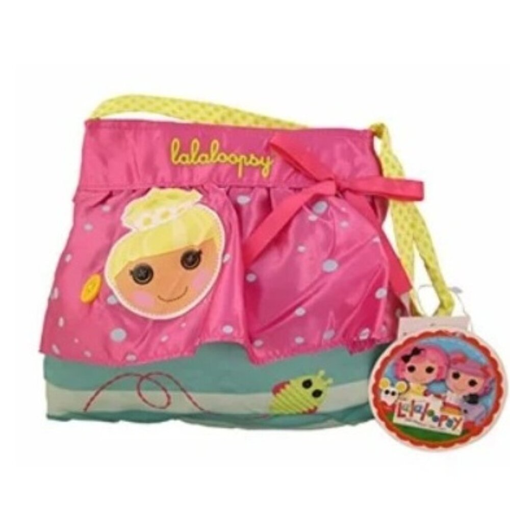 Lalaloopsy Pink Pouf Skirt Handbag Purse Tote Bag Kids Girls